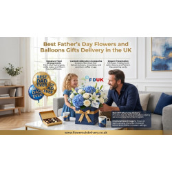 Best Father’s Day Flowers and Balloons Gifts Delivery in the UK